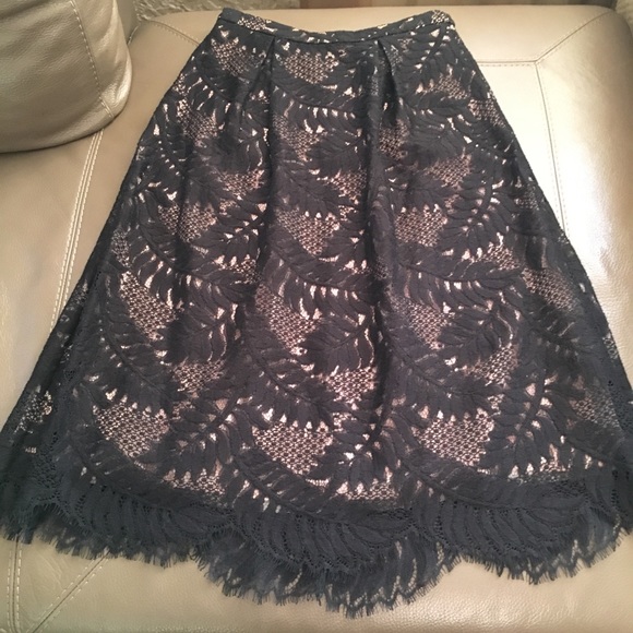 Lace Black Skirt - Picture 3 of 8